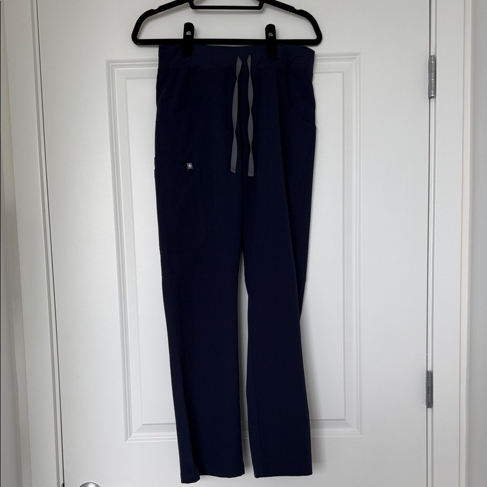 Figs Women's Navy Wide Leg Pants